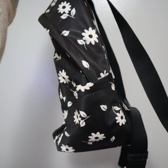 Kate Spade Black and White Daisy Backpack - Picture 8 of 11